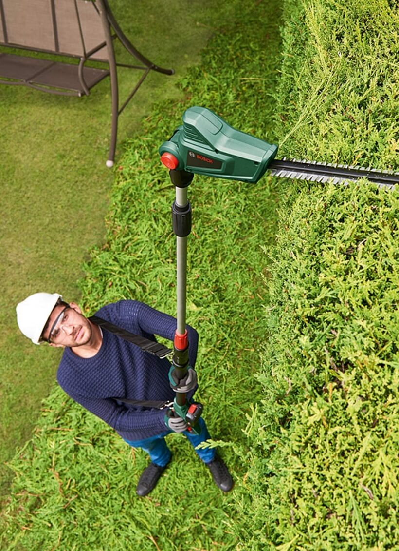 taille-haie électrique sans fil télescopique Bosch