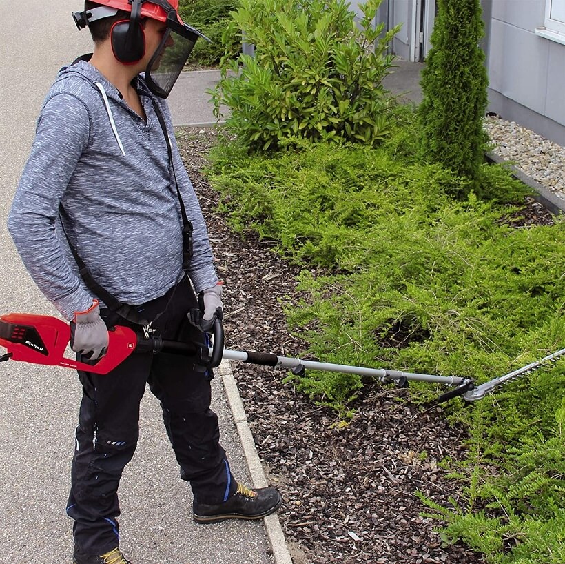 taille-haie électrique télescopique Einhell