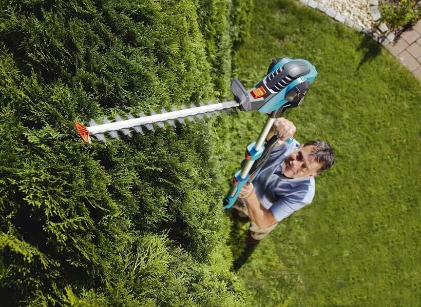 Taille haie électrique télescopique